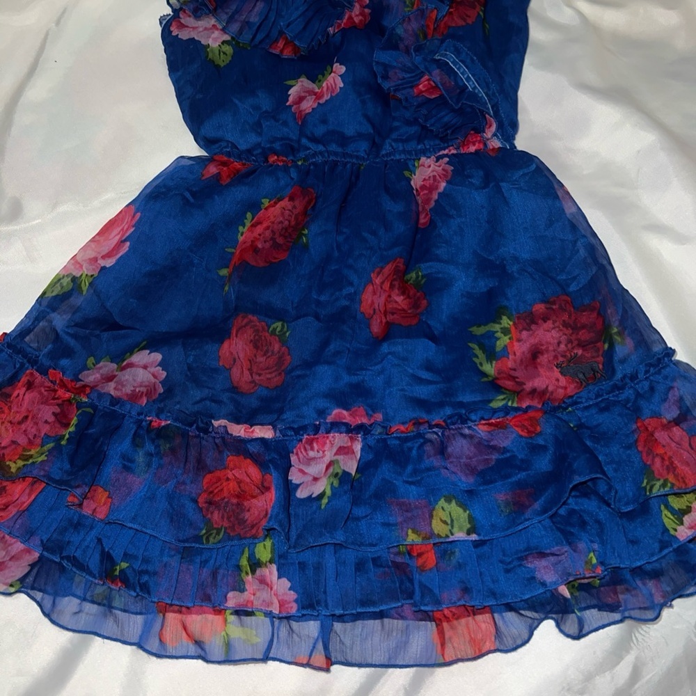 Abercrombie Y2k Xs floral midi dress